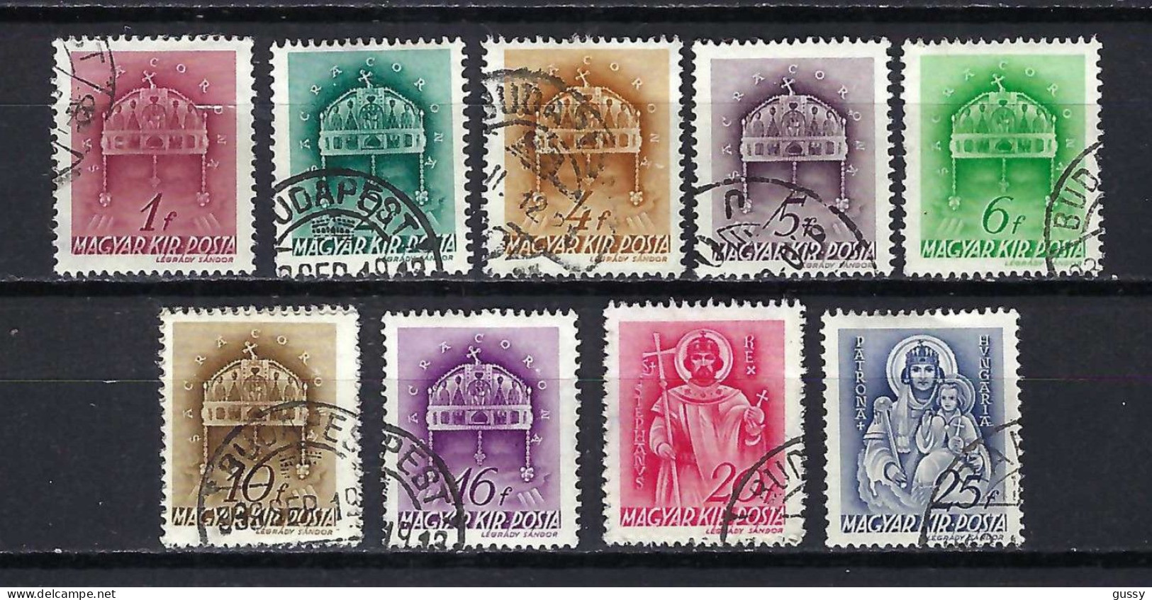 HONGRIE Ca.1939: Lot D' Obl. - Used Stamps