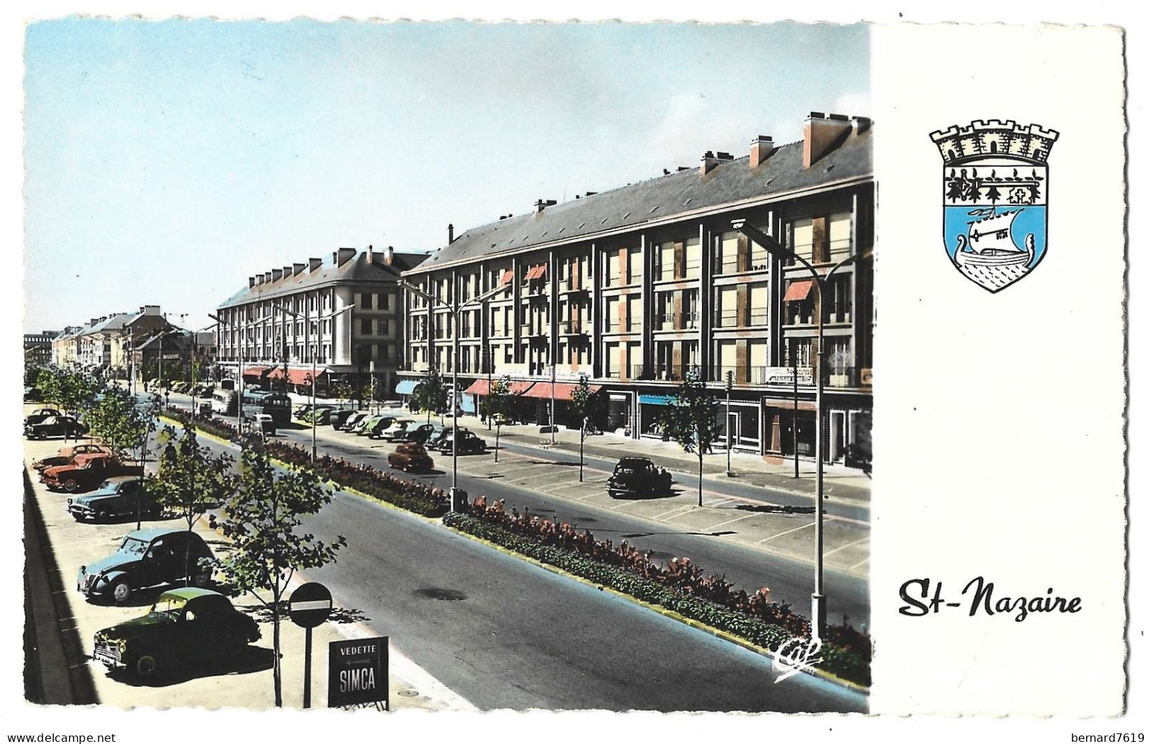 44  Saint Nazaire -  L'avenue De La Republique - Saint Nazaire