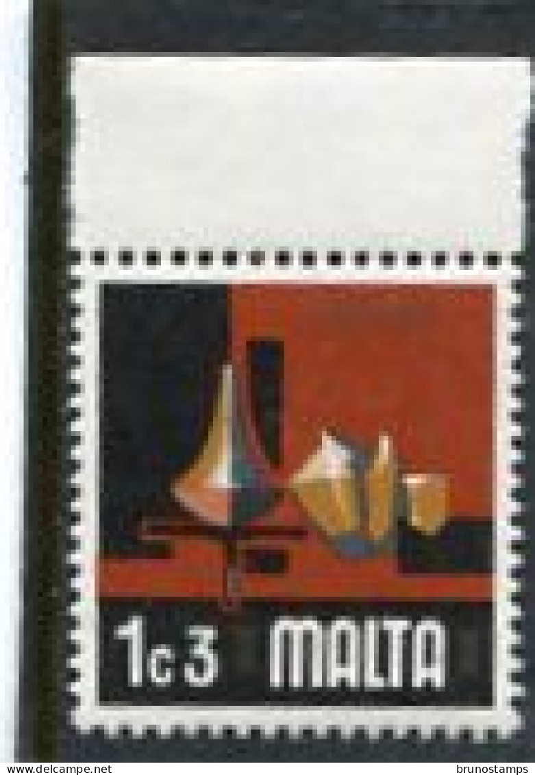 MALTA - 1973  1c 3m  DEFINITIVE  MINT NH - Malte