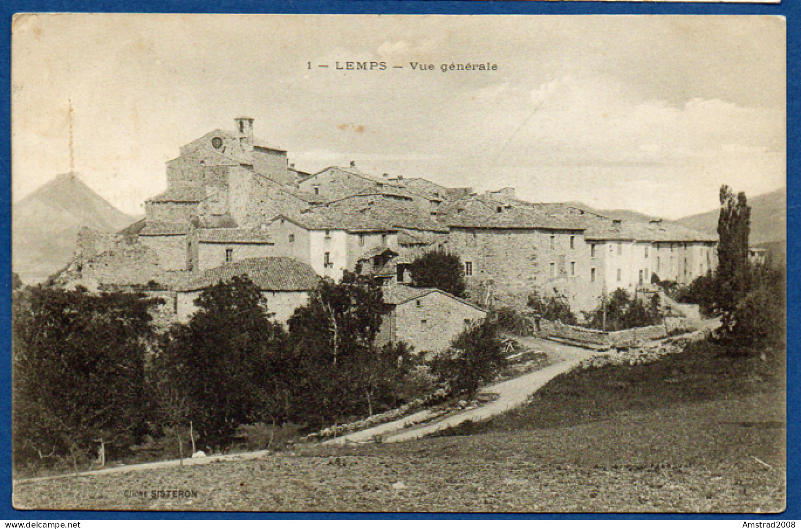 1911 - LEMPS - VUE GENERALE  - FRANCE - Autres & Non Classés