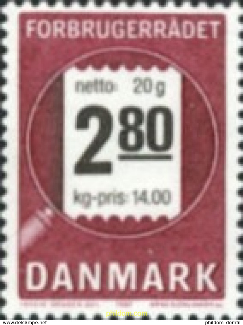 144367 MNH DINAMARCA 1987 40 ANIVERSARIO DEL CONSEJO NACIONAL DE LOS CONSUMIDORES - Unused Stamps