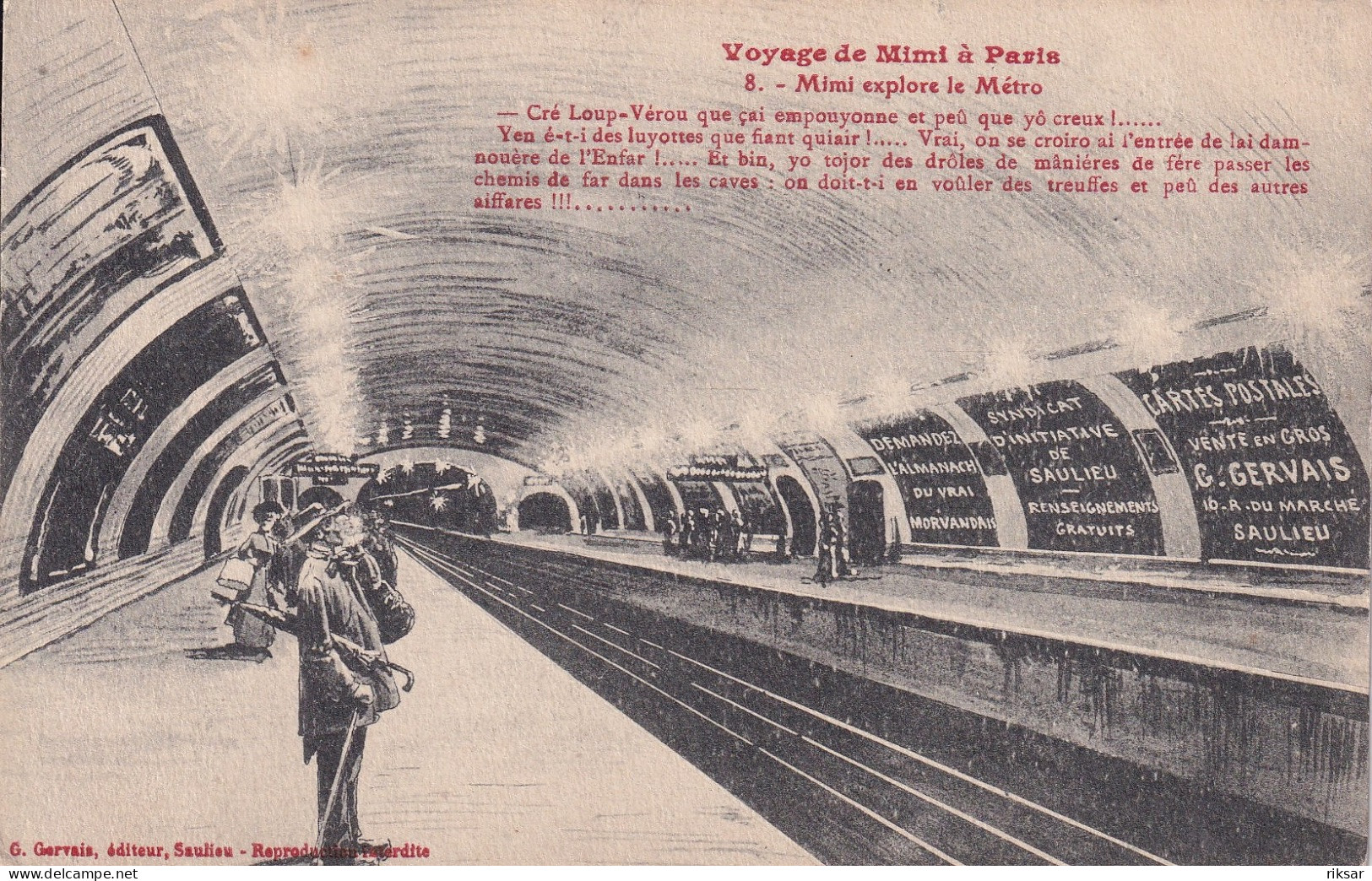 PARIS(METRO) - Stations, Underground