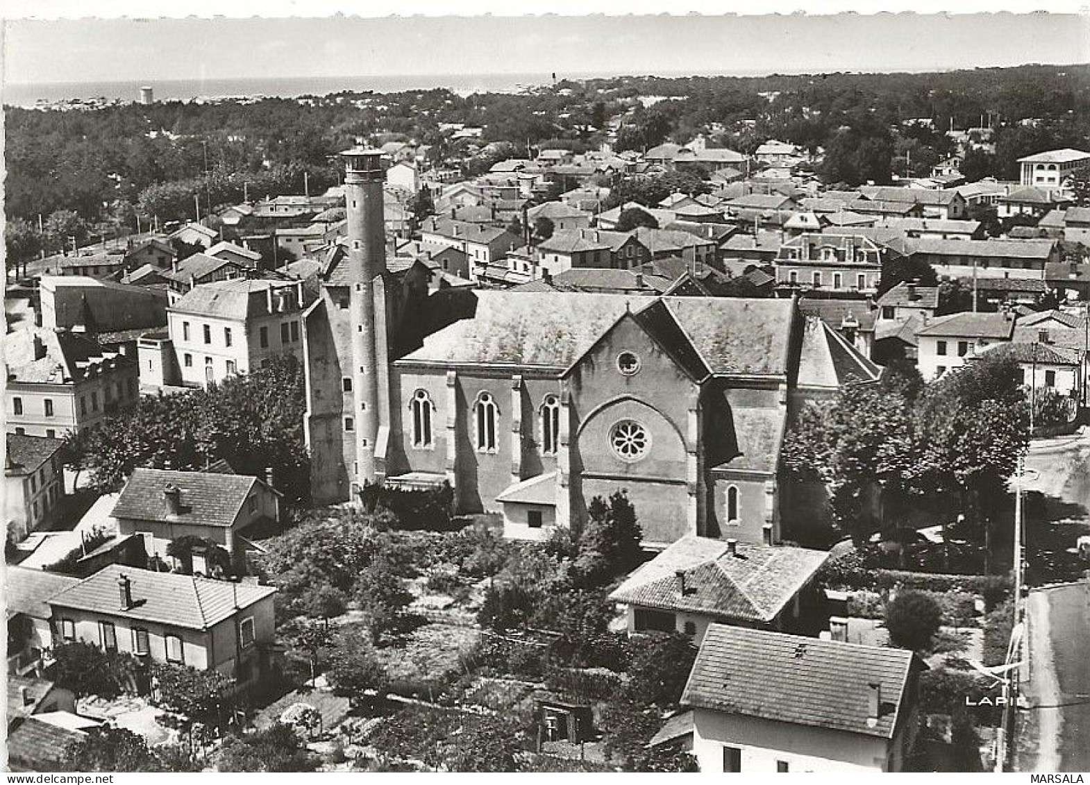 CPSM  Capbreton Vue Générale - Capbreton