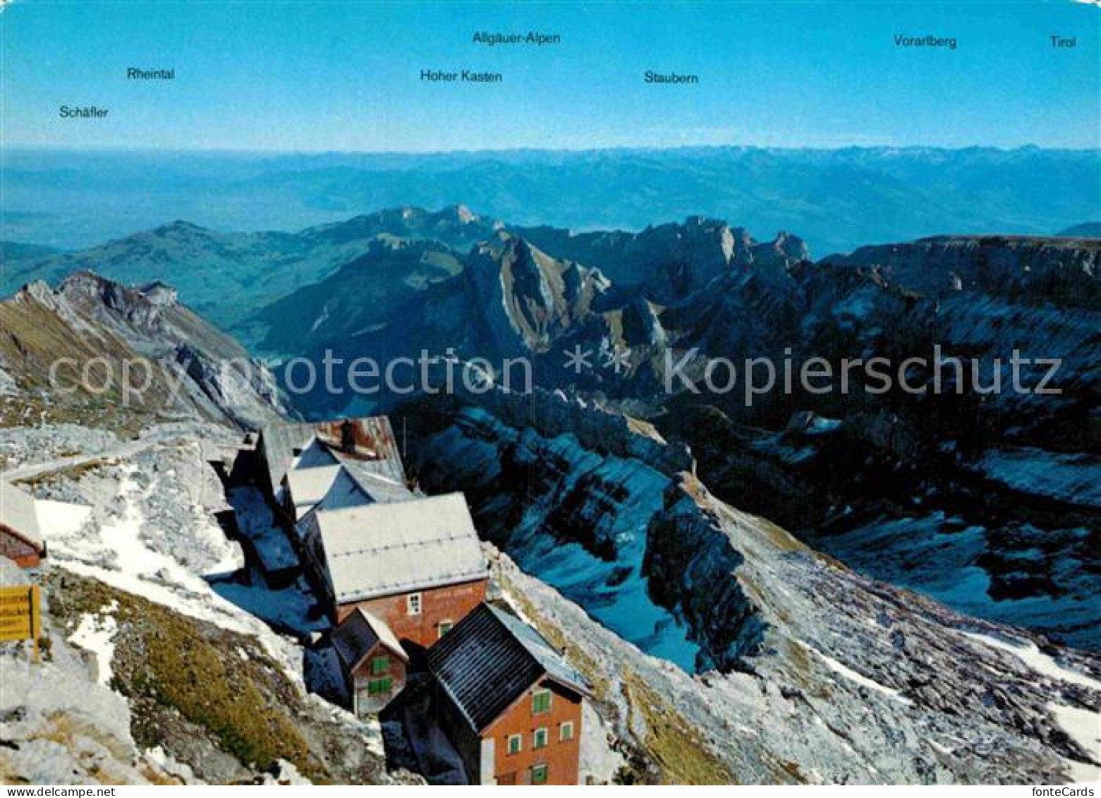 12904477 Saentis AR Schaefler Hoher Kasten Rheintal-Allgaeuer  Saentis - Other & Unclassified