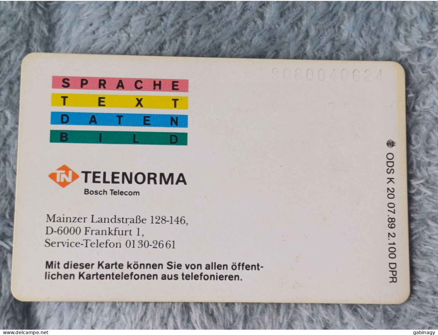 GERMANY-1204 - K 0020 - Telenorma 4 - 2.100ex. - K-Series : Customers Sets