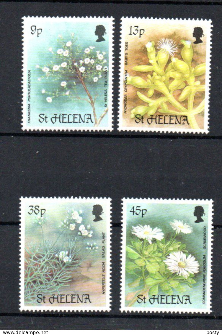 SAINTE-HELENE - SAINT-HELENA - 1987 - FLEURS - FLOWERS - BLUMEN - - St. Helena