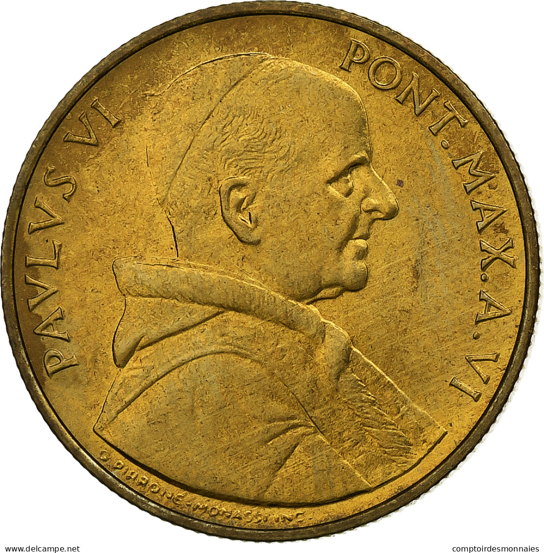 Vatican, Paul VI, 20 Lire, 1968 (Anno VI), Rome, Cupro-Aluminium, SPL+, KM:104 - Vaticaanstad