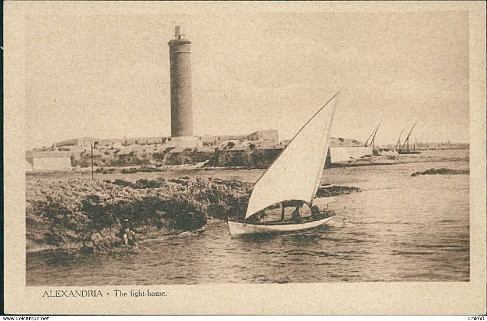 EGYPT - ALEXANDRIA / ALEXANDRIE - THE LIGHT HOUSE - EDIT STYLIANOS 1920s (12647) - Alexandrië