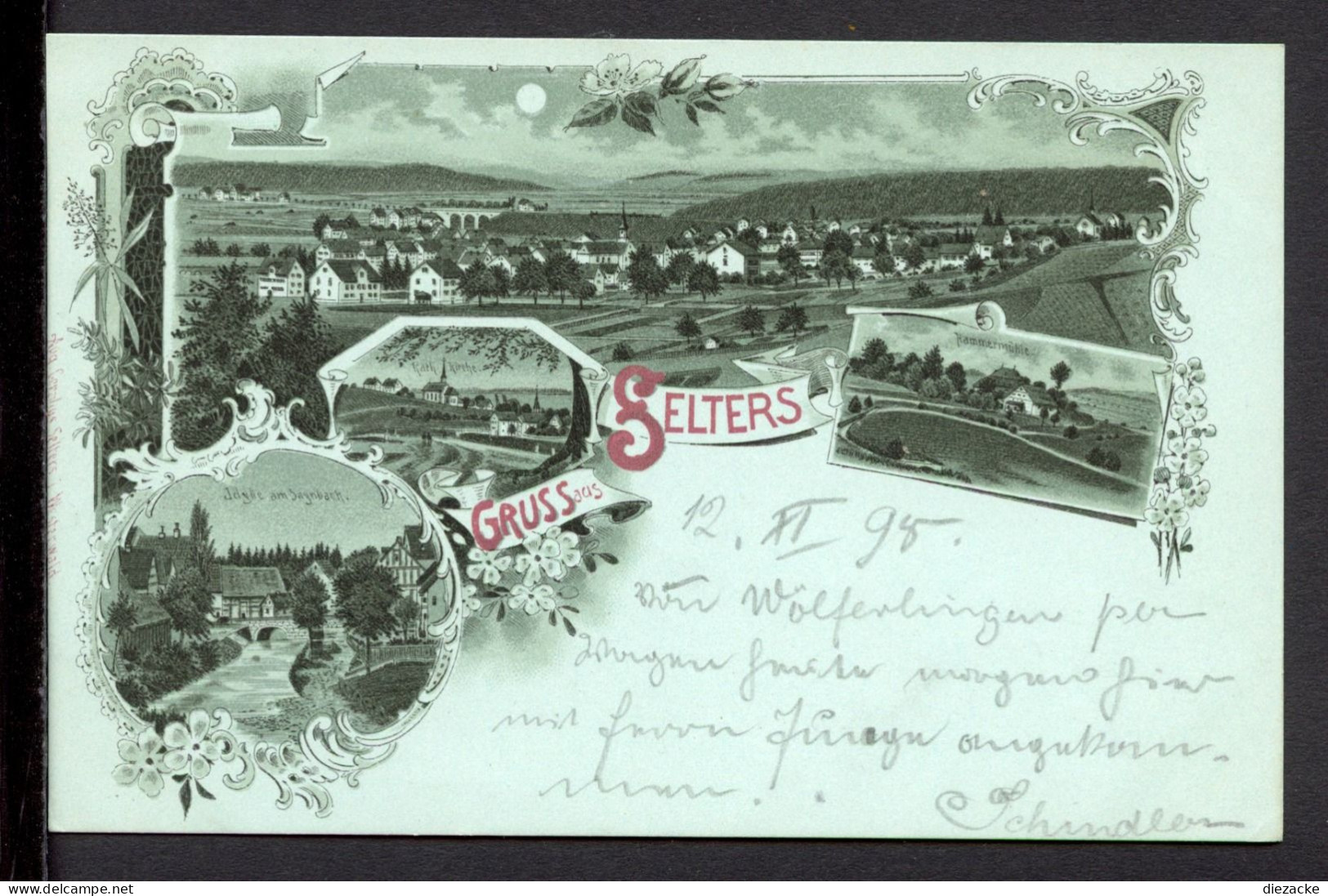AK Selters/ Westerwald 1898 Panorama (PK0839 - Other & Unclassified