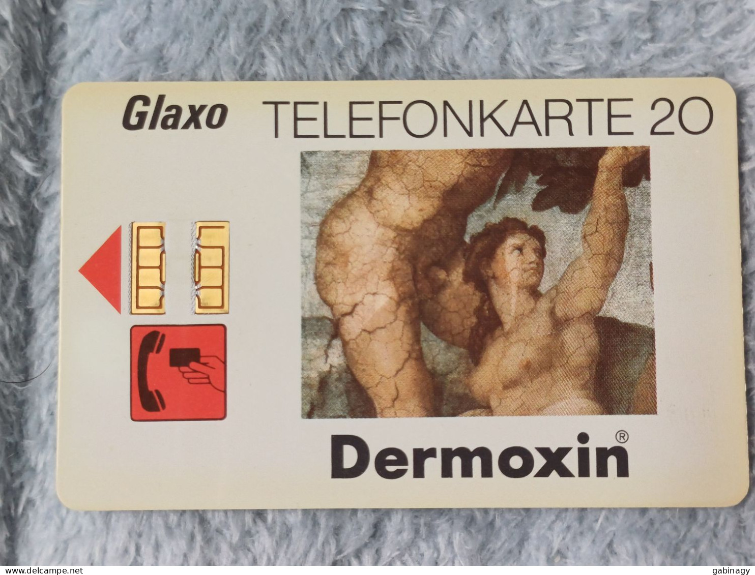 GERMANY-1205 - K 0011 - Glaxo GmbH 1 – Dermoxin 1 - 10.000ex. - K-Serie : Serie Clienti