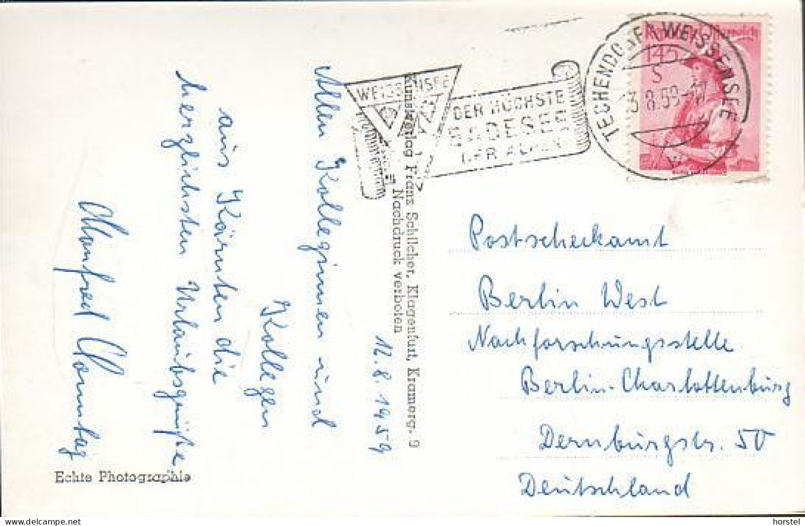 Austria - 9762 Weißensee - Orte Techendorf Und Gatschach - Nice Stamp - Weissensee