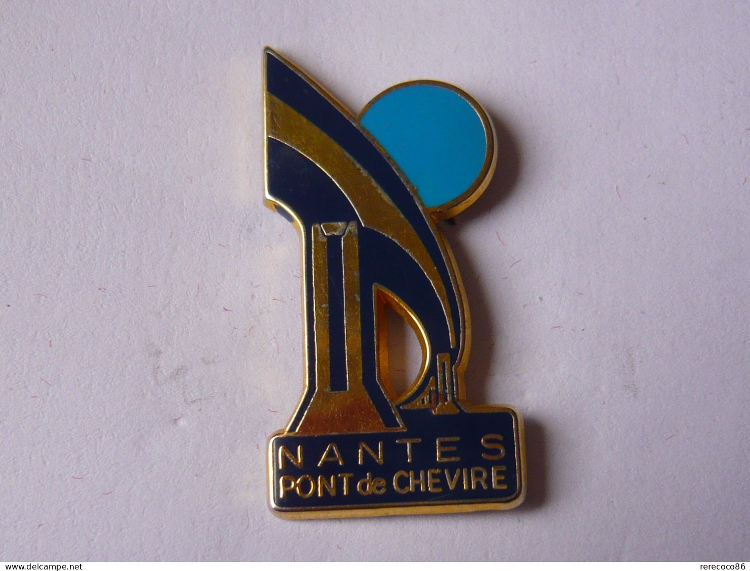 Pin S PONT DE  CHEVIRE A NANTES - Städte