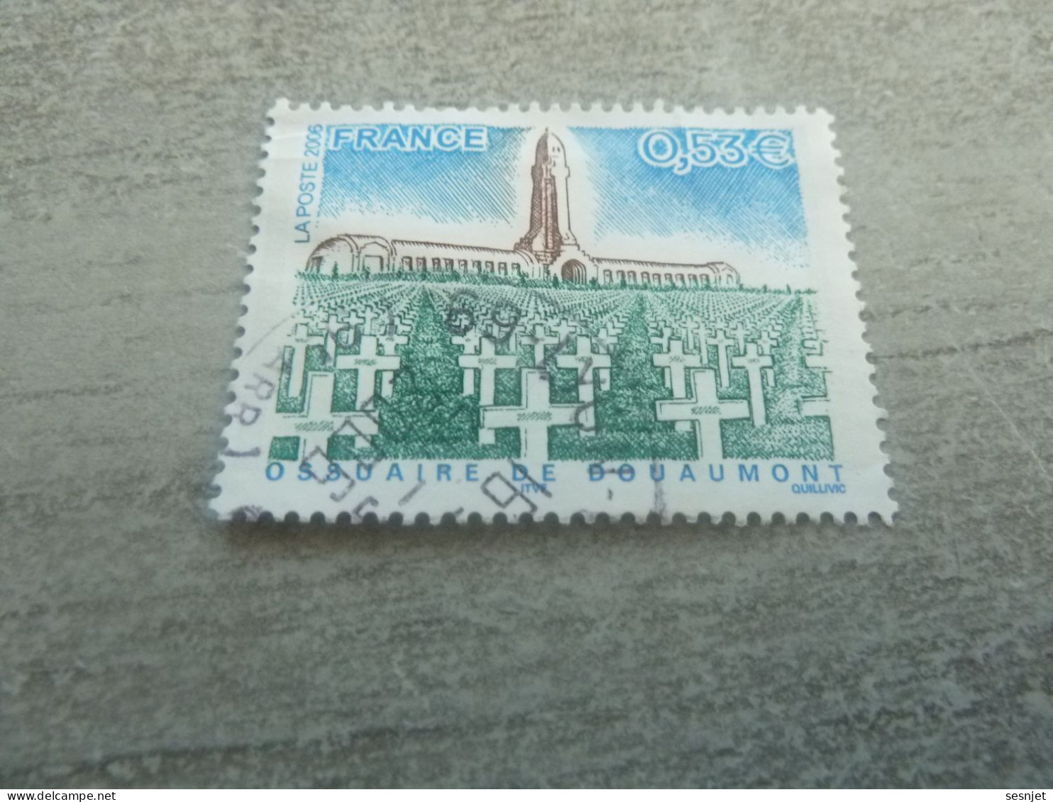 Ossuaire De Douaumont (Meuse) - 0.53 € - Yt 3881 - Multicolore - Oblitéré - Année 2006 - - Usati