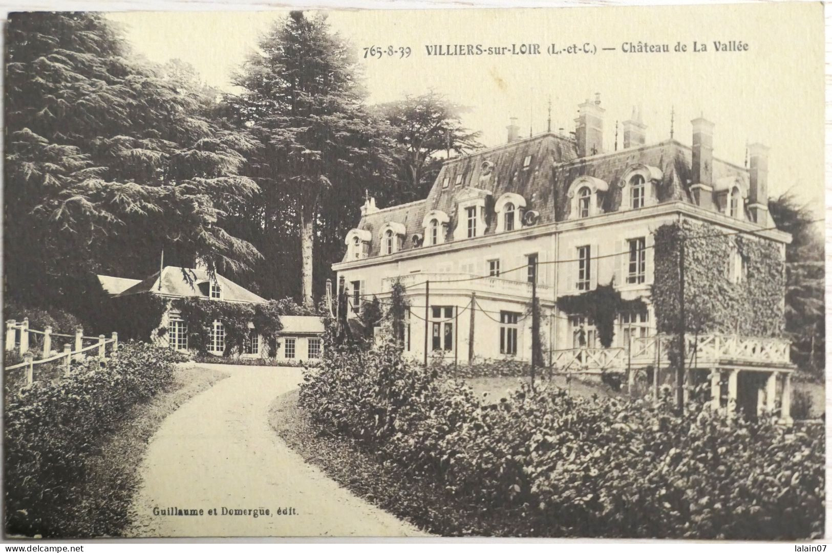 C. P. A. : 41 : VILLIERS SUR LOIR : Château De La Vallée - Andere & Zonder Classificatie