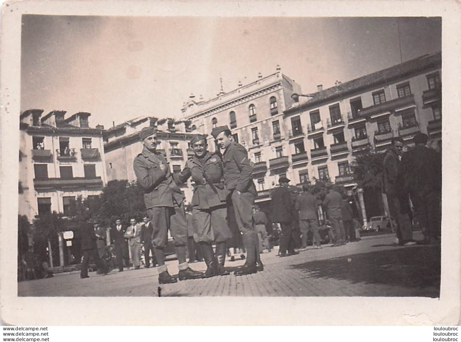 GUERRE D'ESPAGNE ARMEE ITALIENNE PHOTO ORIGINALE 9 X 6 CM  Ref.z - Guerre, Militaire