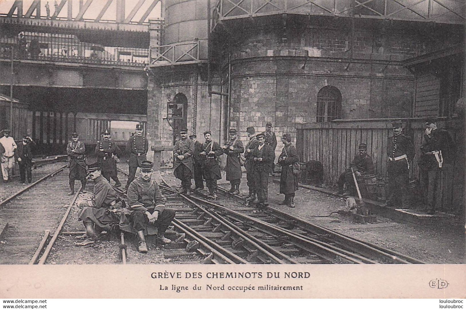 GREVE DES CHEMINOTS DU NORD LA LIGNE DU NORD - Streiks