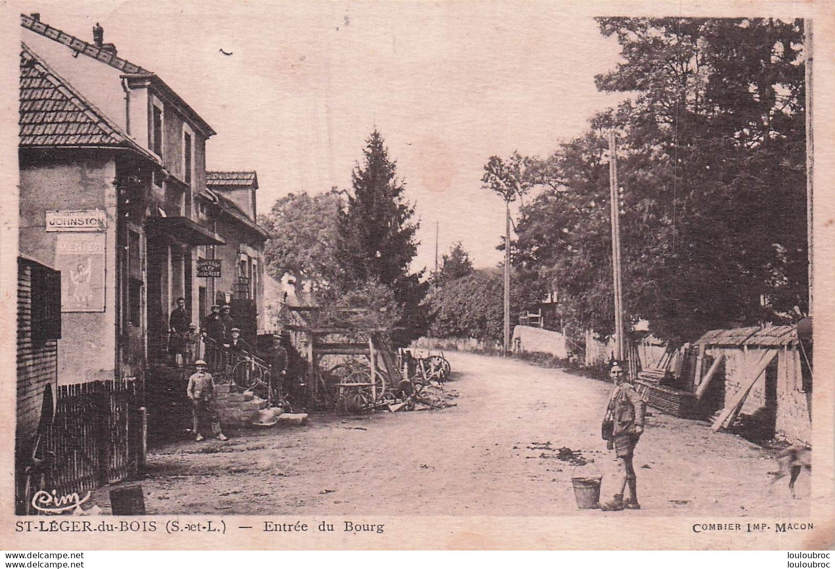 SAINT LEGER DU BOIS ENTREE DU BOURG - Sonstige & Ohne Zuordnung