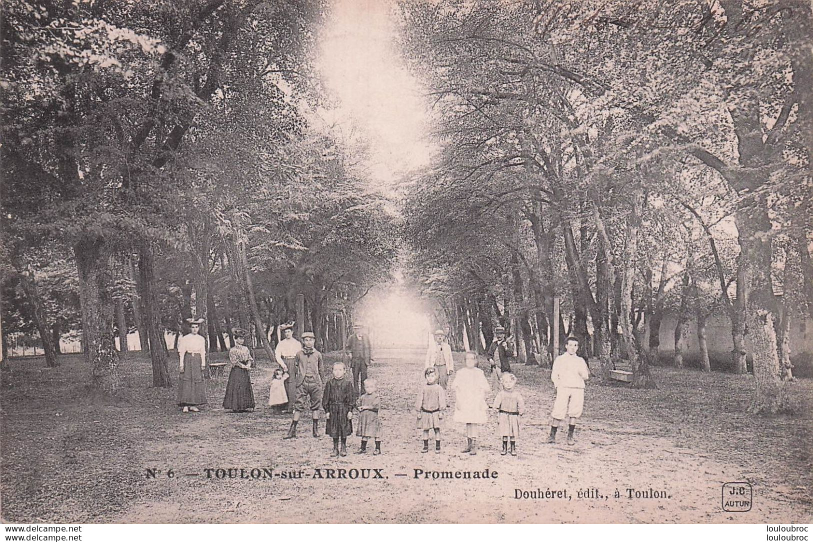 TOULON SUR ARROUX PROMENADE - Sonstige & Ohne Zuordnung