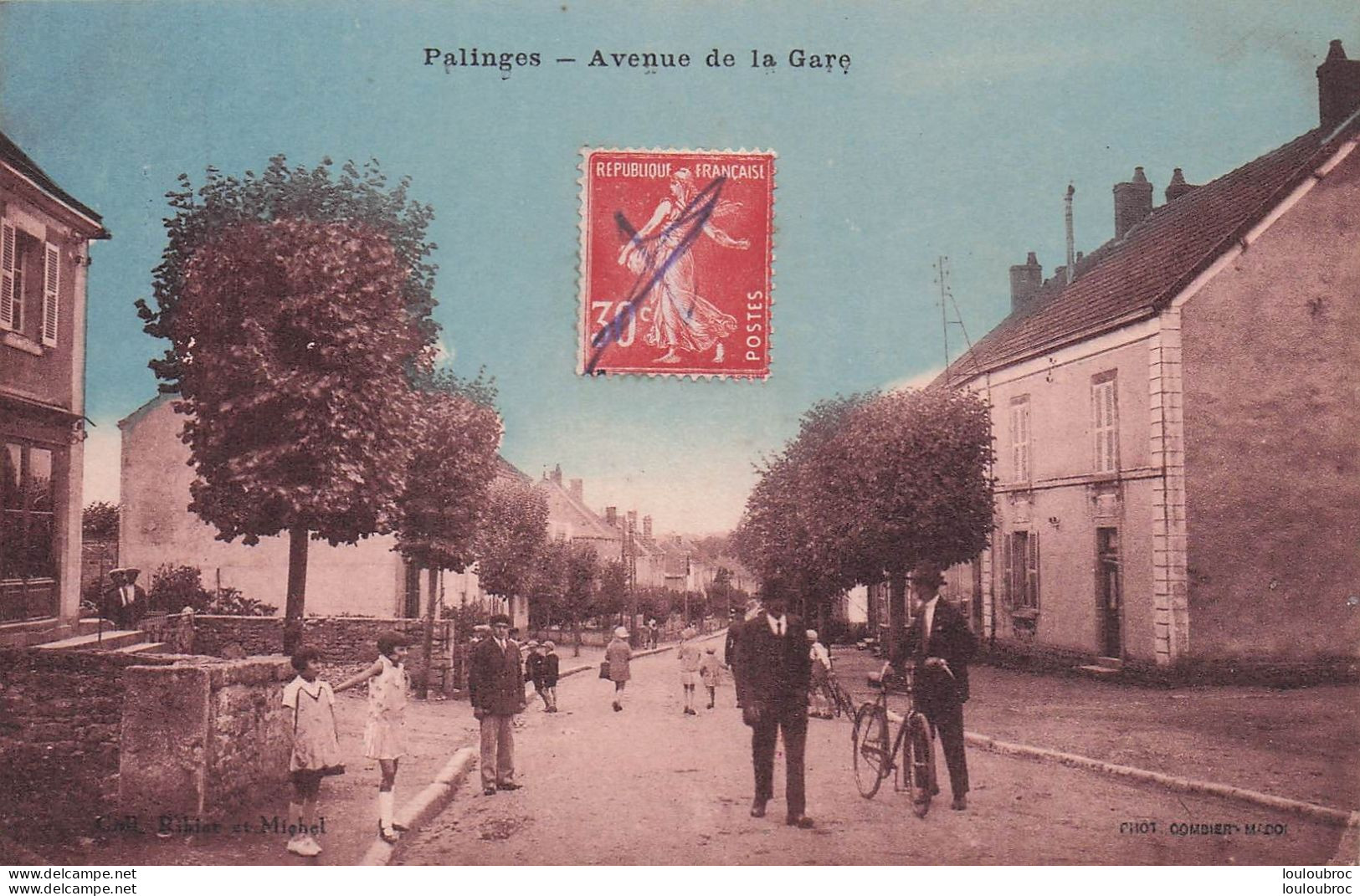 PALINGES AVENUE DE  LA GARE - Sonstige & Ohne Zuordnung