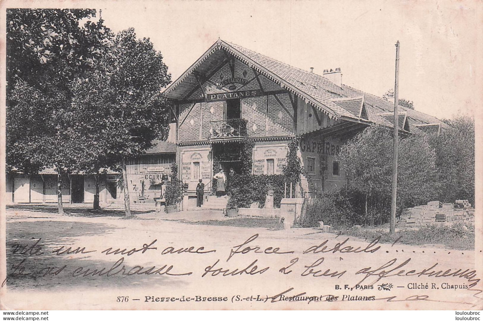 PIERRE DE BRESSE RESTAURANT DES PLATANES - Autres & Non Classés