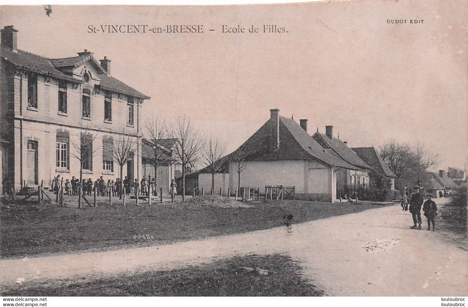 SAINT VINCENT EN BRESSE ECOLE DES FILLES - Autres & Non Classés