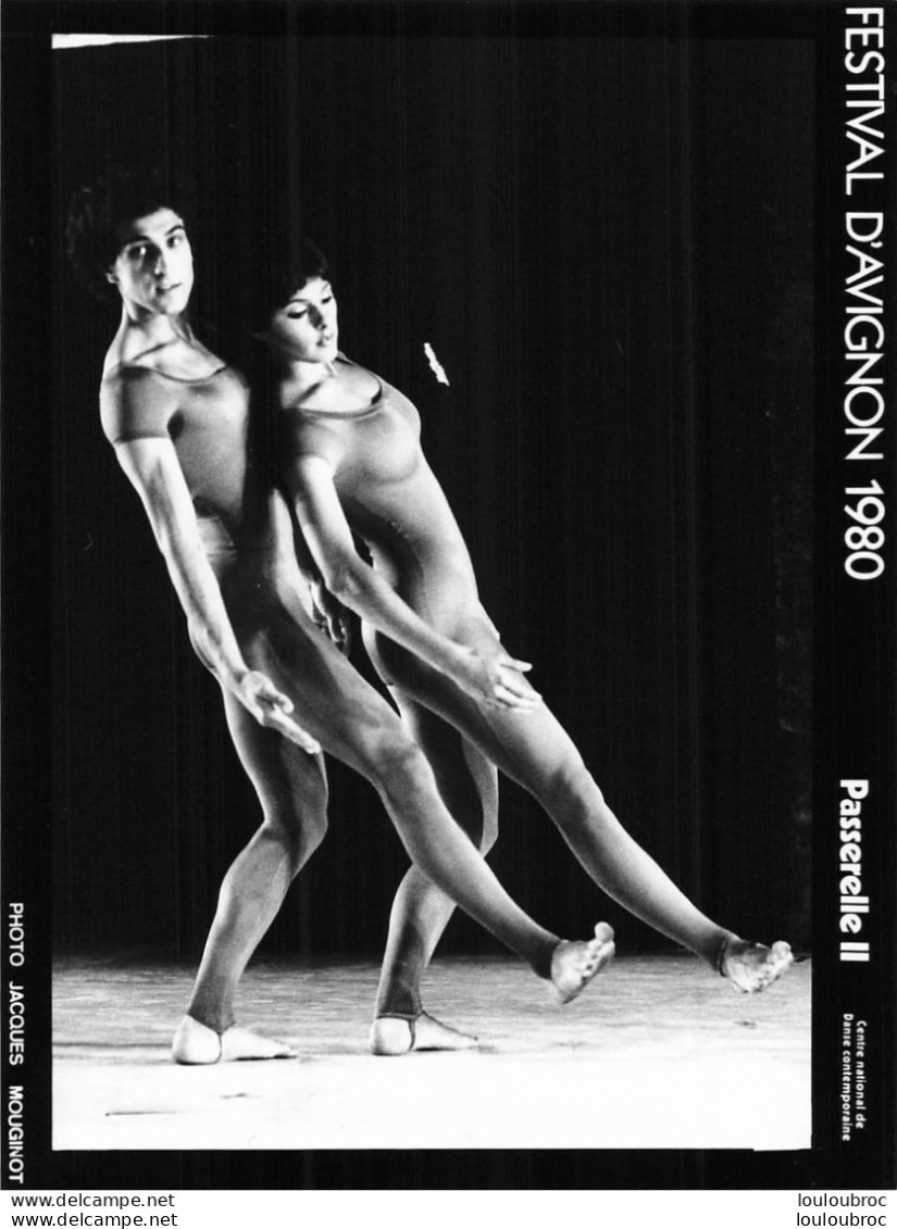 DANSE CLASSIQUE PASSERELLE II   FESTIVAL D'AVIGNON 1980 PHOTO ORIGINALE 20 X 15 CM R4 - Andere & Zonder Classificatie