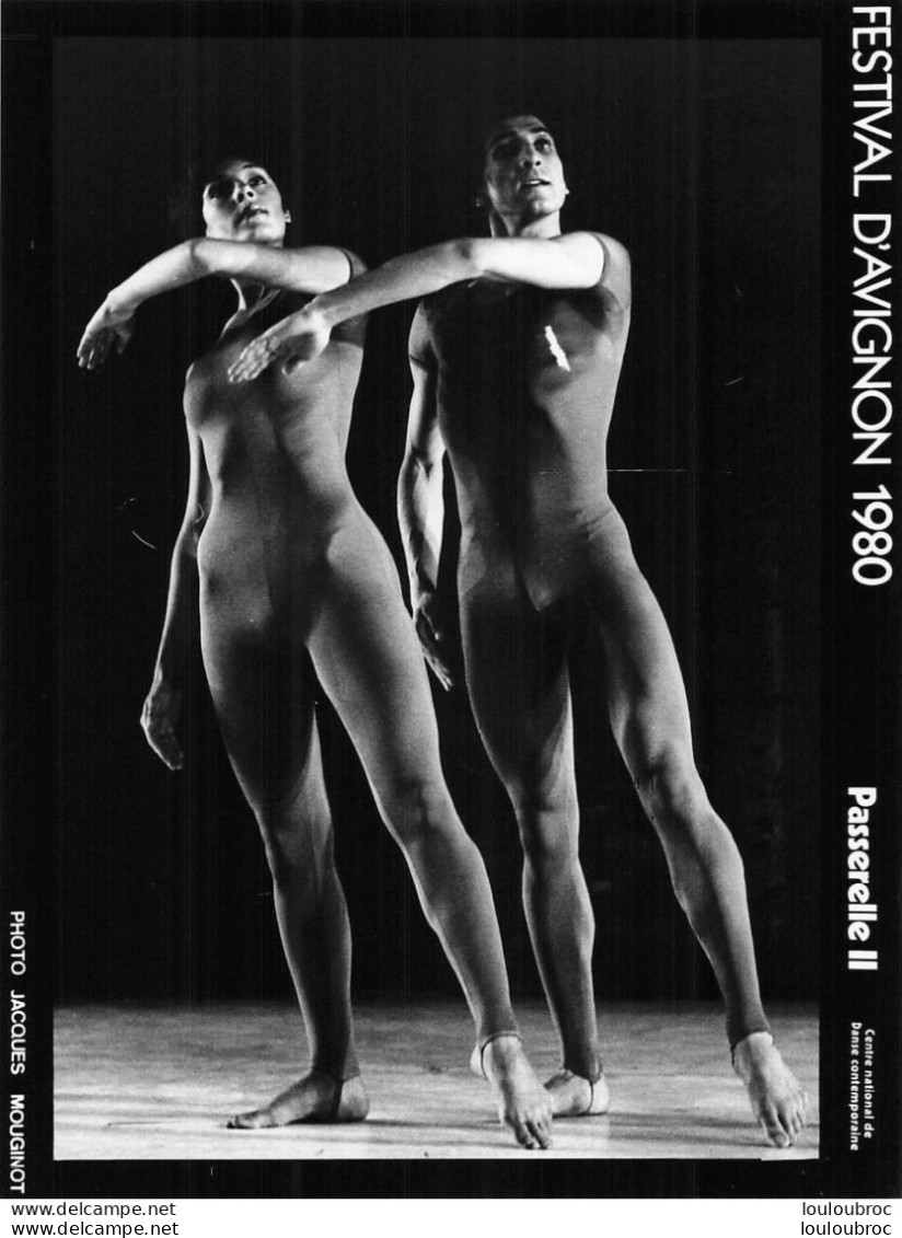 DANSE CLASSIQUE PASSERELLE II   FESTIVAL D'AVIGNON 1980 PHOTO ORIGINALE 20 X 15 CM R5 - Sonstige & Ohne Zuordnung