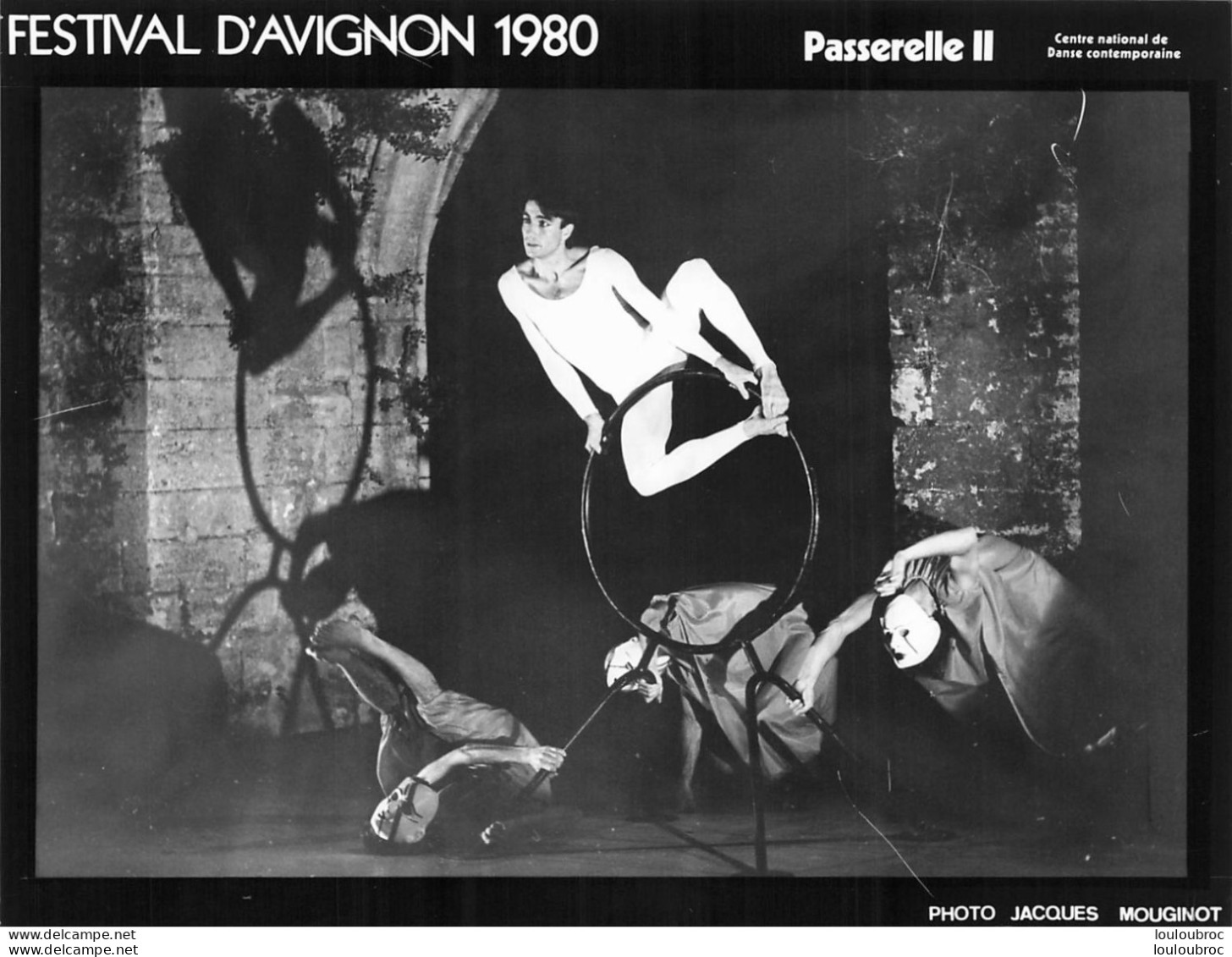 DANSE CLASSIQUE PASSERELLE II   FESTIVAL D'AVIGNON 1980 PHOTO ORIGINALE 20 X 15 CM R9 - Autres & Non Classés