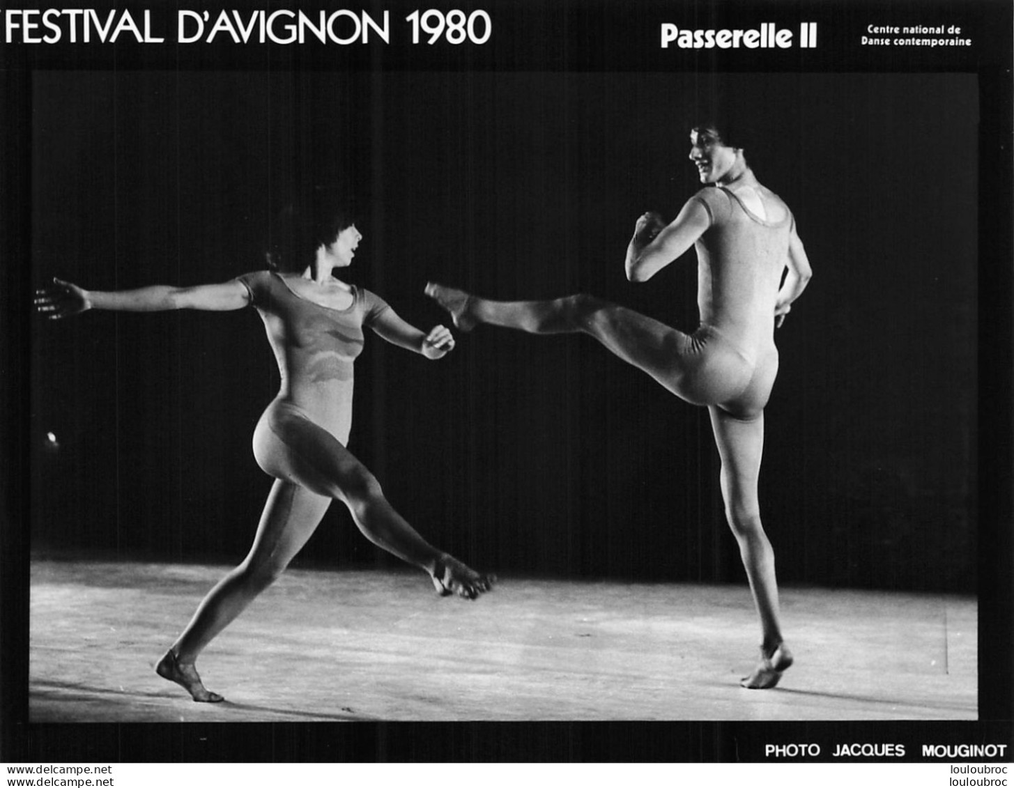 DANSE CLASSIQUE PASSERELLE II   FESTIVAL D'AVIGNON 1980 PHOTO ORIGINALE 20 X 15 CM R7 - Autres & Non Classés