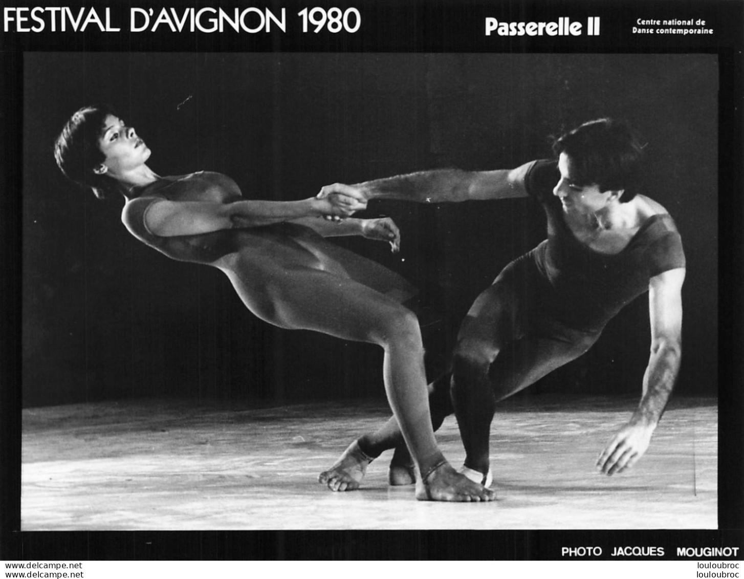 DANSE CLASSIQUE PASSERELLE II   FESTIVAL D'AVIGNON 1980 PHOTO ORIGINALE 20 X 15 CM R8 - Sonstige & Ohne Zuordnung