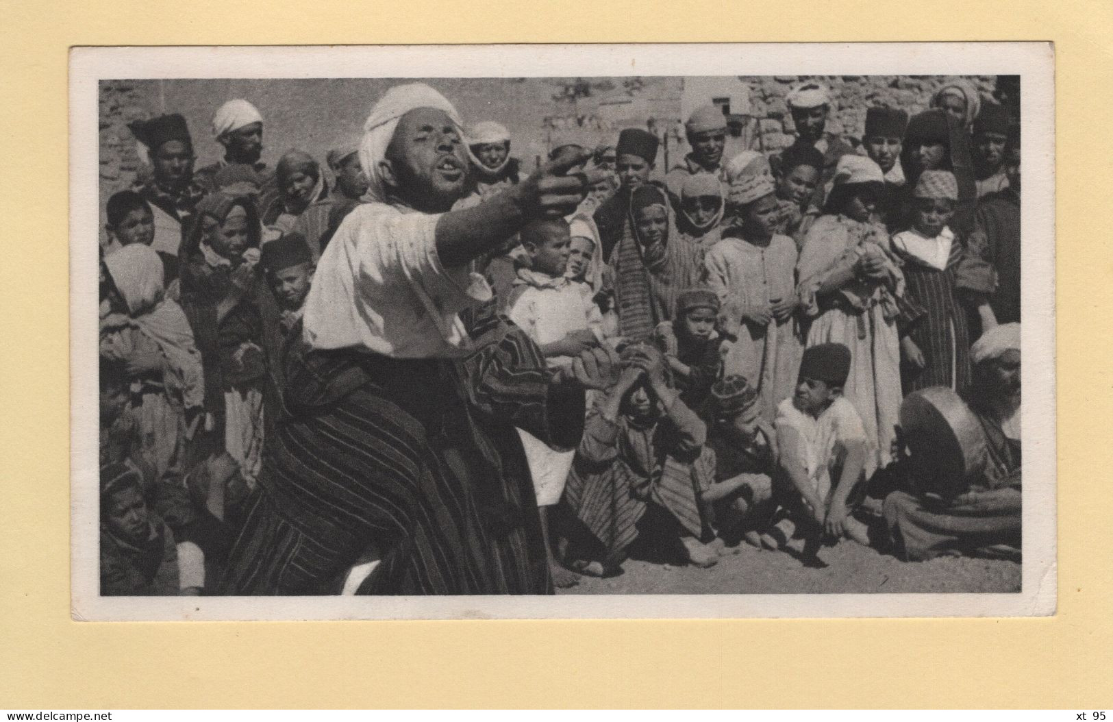 Maroc Espagnol - 1951 - Carte Plasmarine Ionyl - Le Conteur D Histoires - Spaans-Marokko