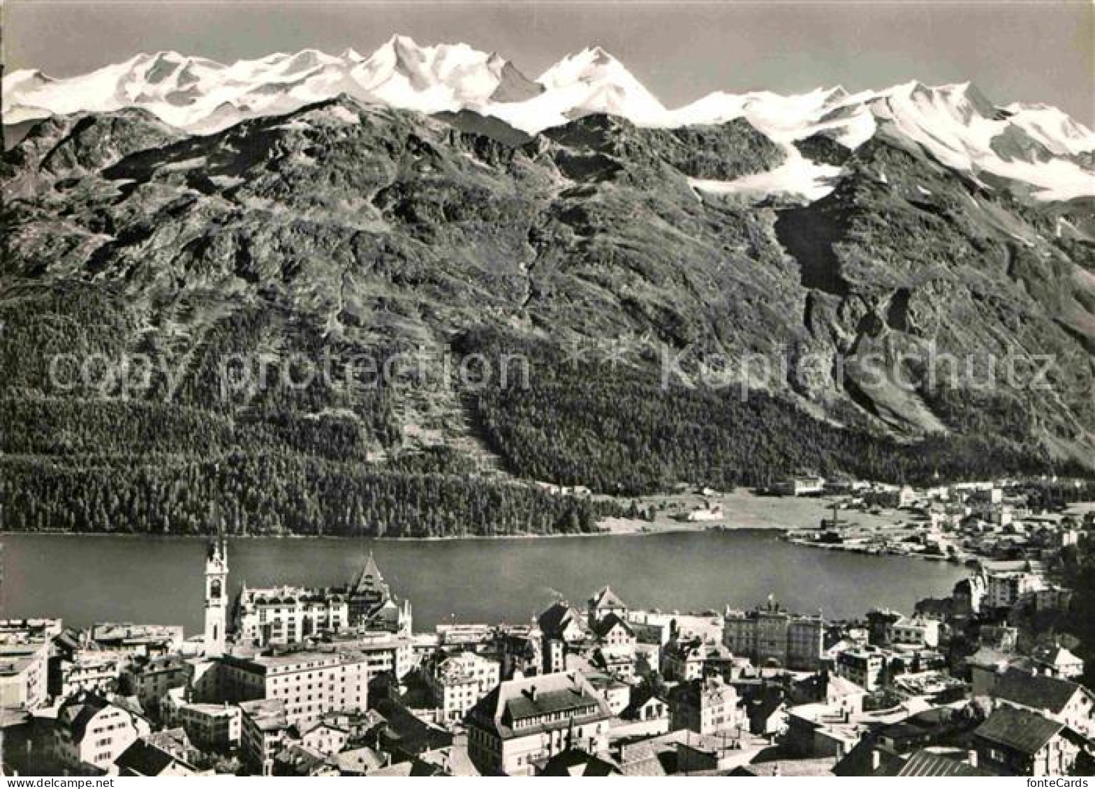 12890569 St Moritz GR Panorama St Moritz - Otros & Sin Clasificación
