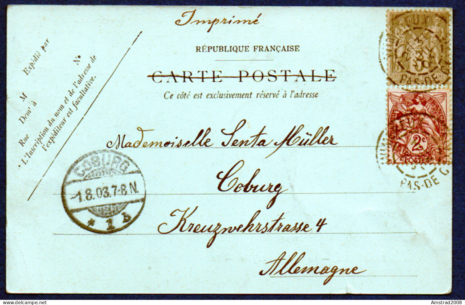 1908 - WIMEREUX - LA RIVIERE ET L'EGLISE  - FRANCE - Other & Unclassified