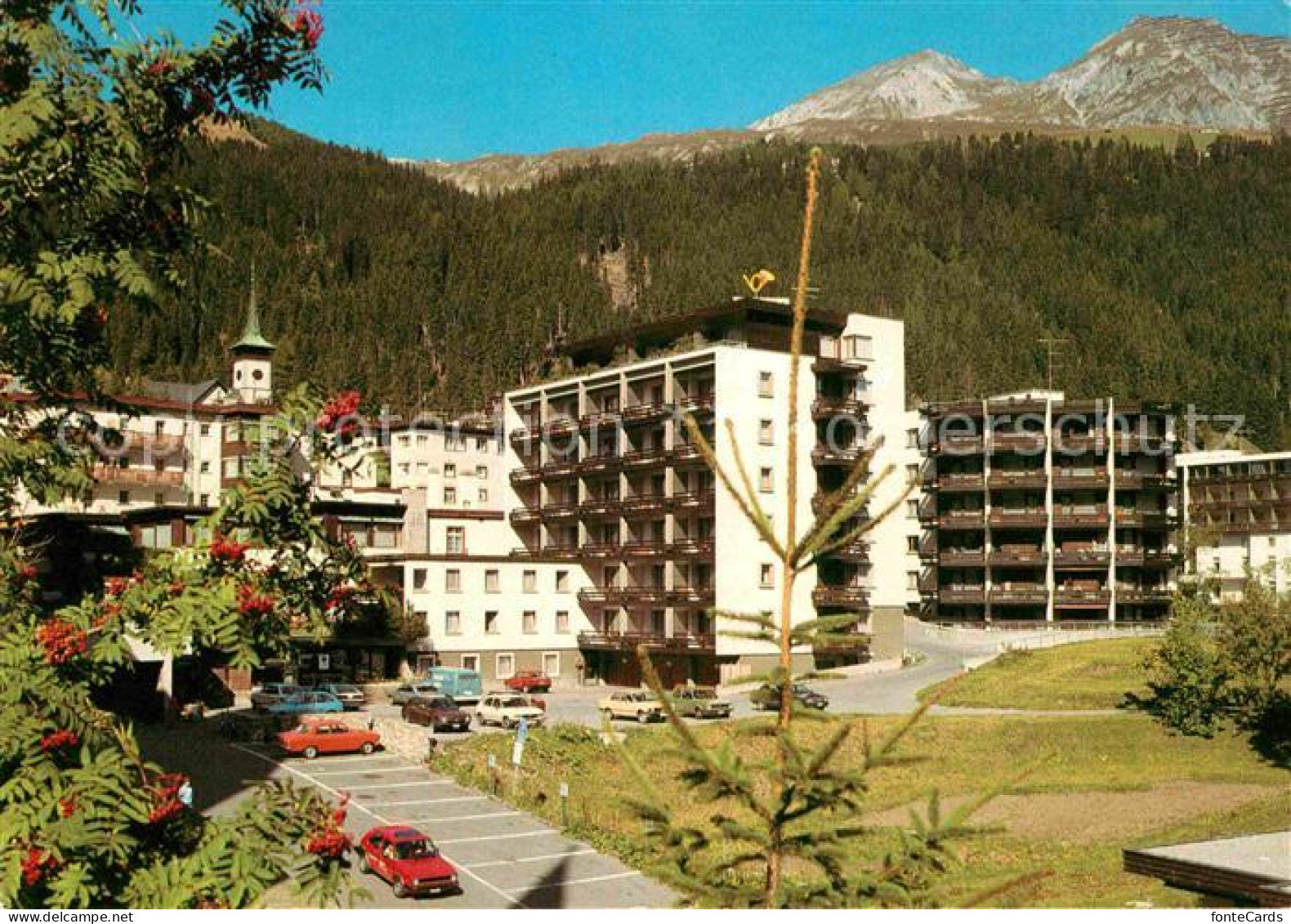 12883387 Davos GR Morosani Posthotel Poestli Davos Platz - Autres & Non Classés