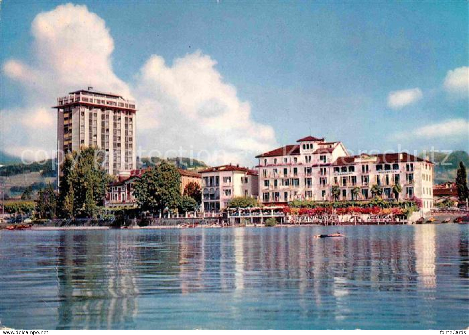 12881927 Lugano Lago Di Lugano Strandhotel Seegarten Lugano - Other & Unclassified
