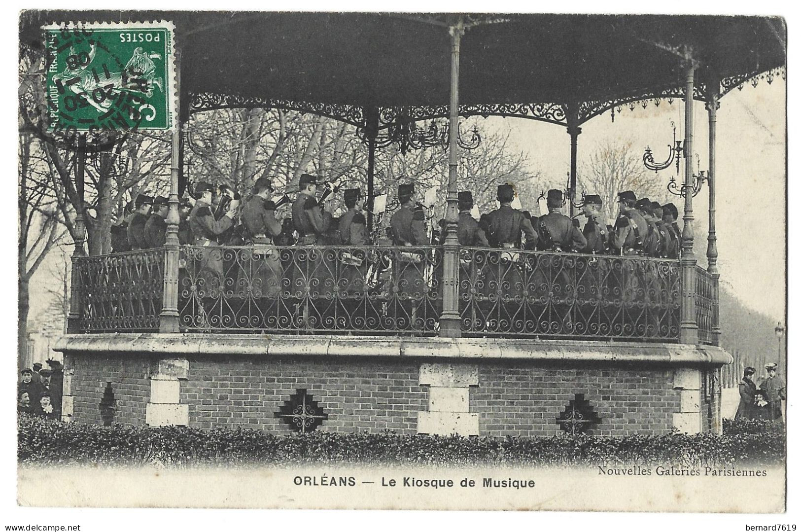 45 Orleans -  Le  Kiosque De Musique - Orleans