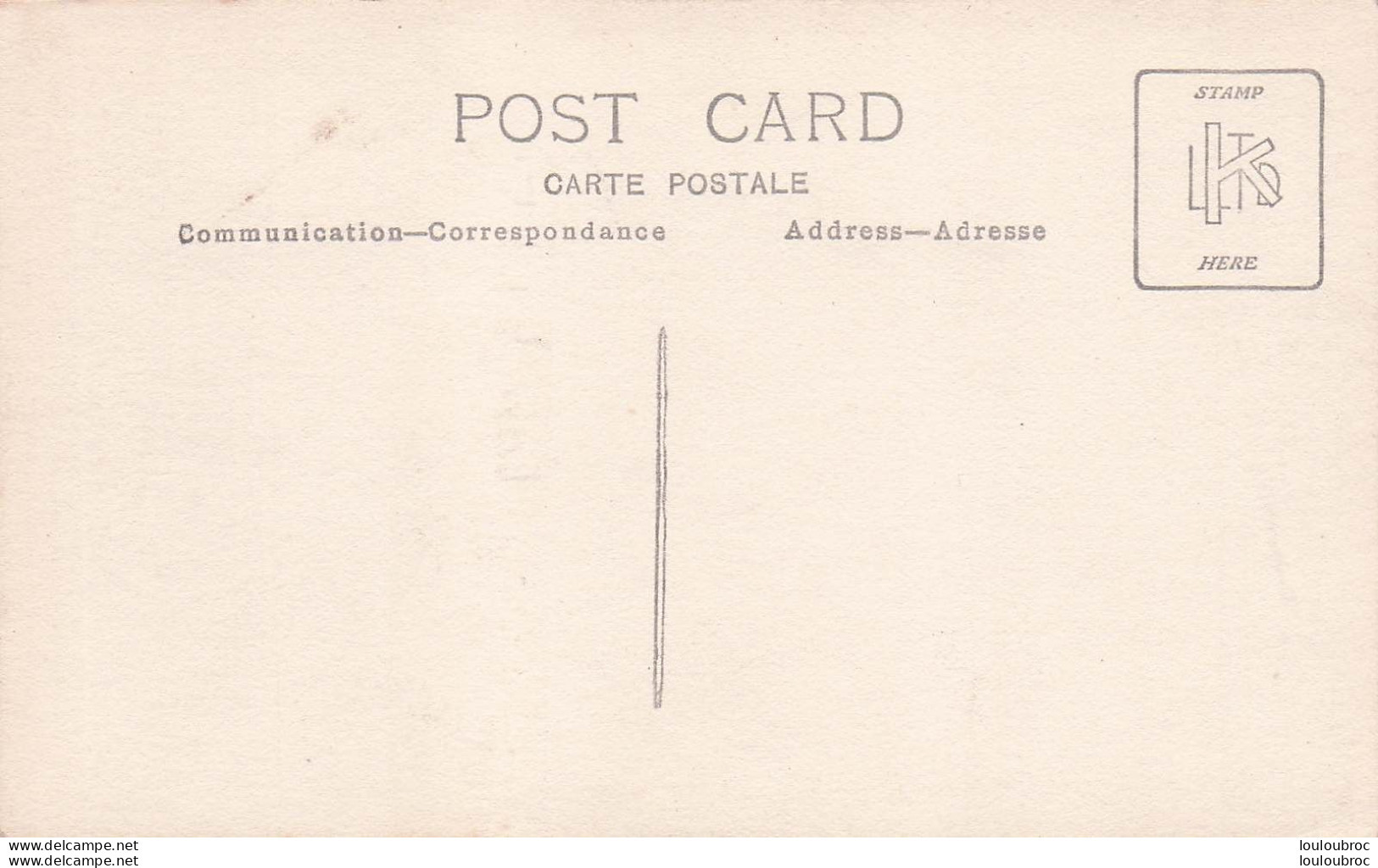 CARTE PHOTO PROPRIETE NON IDENTIFIEE - A Identificar