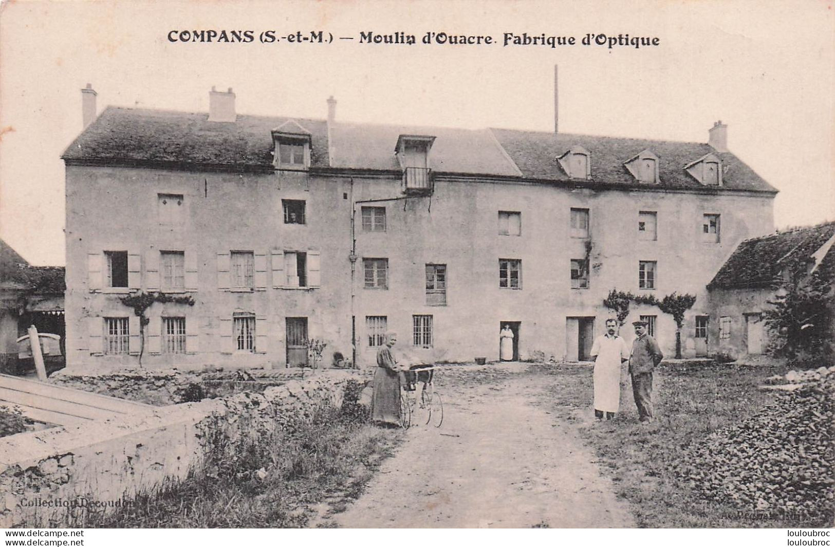 COMPANS MOULIN D'OUACRE FABRIQUE D'OPTIQUE - Autres & Non Classés