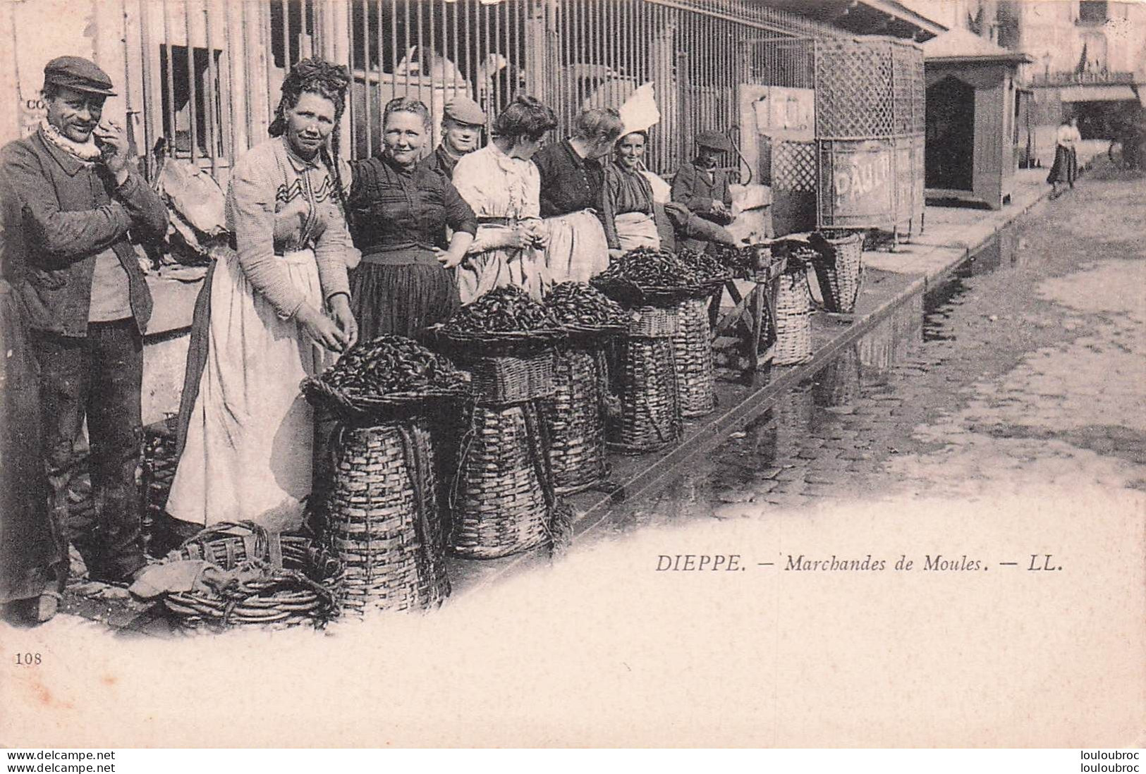 DIEPPE MARCHANDES DE MOULES - Dieppe