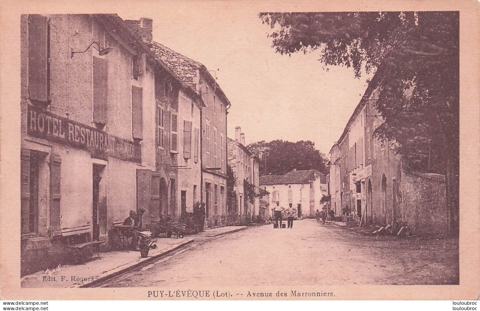 PUY L'EVEQUE AVENUE DES MARRONNIERS - Sonstige & Ohne Zuordnung