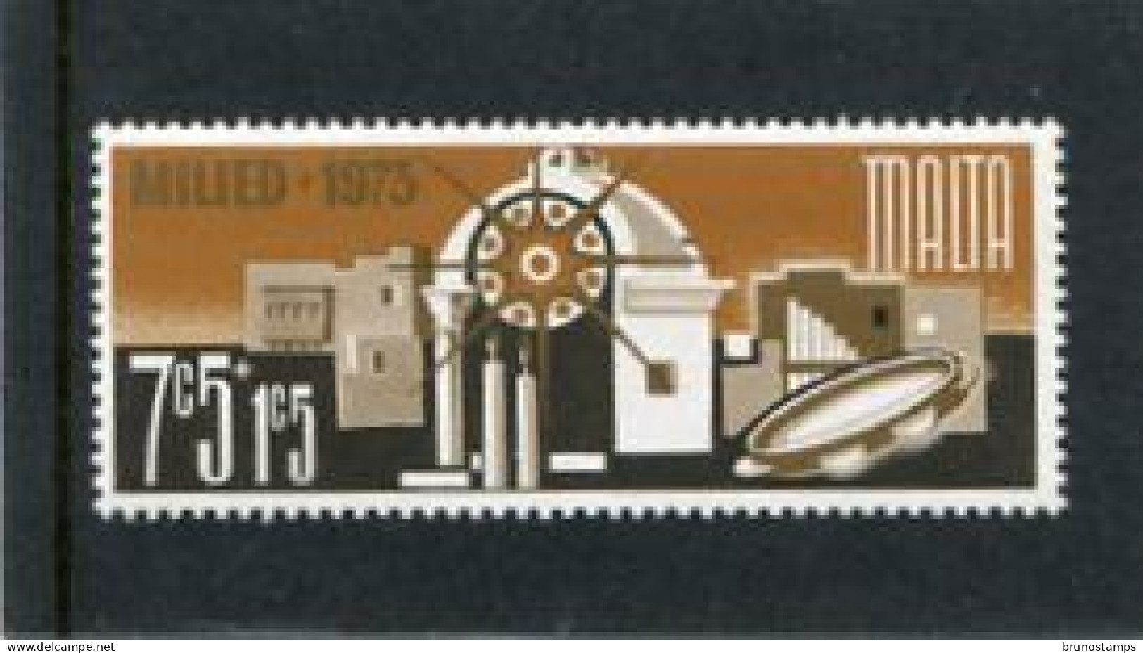 MALTA - 1973  7c 5m  CHRISTMAS  MINT NH - Malta