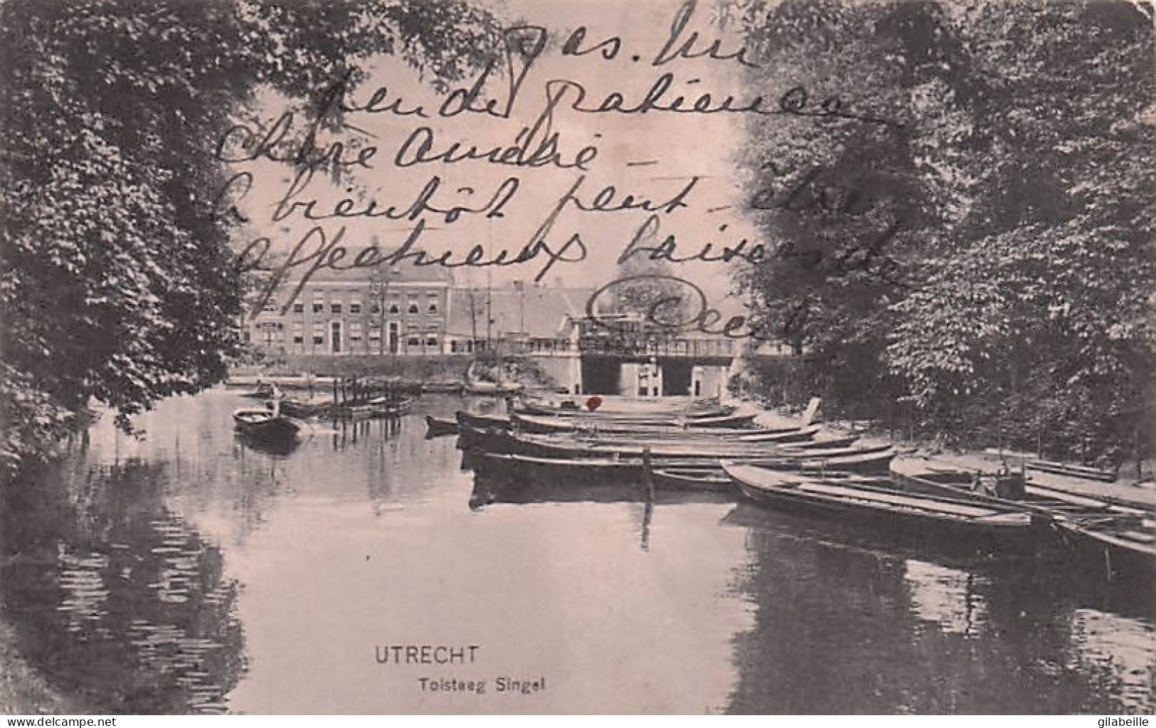 UTRECHT - Tolsteeg Singel - 1914 - Utrecht