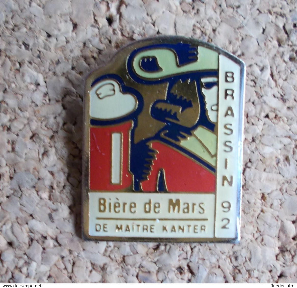 Pin's - Bière De Mars De Maitre Kanter - Brassin 92 - Birra