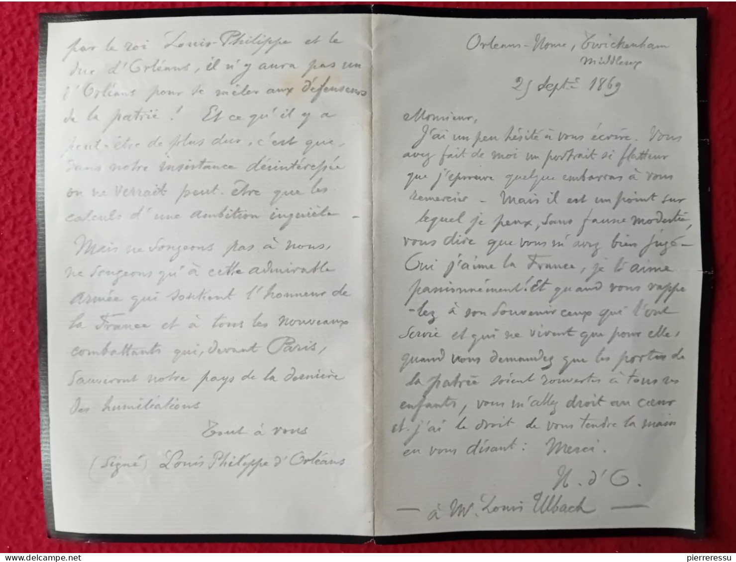 DUC DE CHARTRES ROBERT LE FORT GENERAL ESTANCELIN LIEUTENANT COLONEL HERMEL 1870 PHOTO APPERT A LIRE - Identifizierten Personen