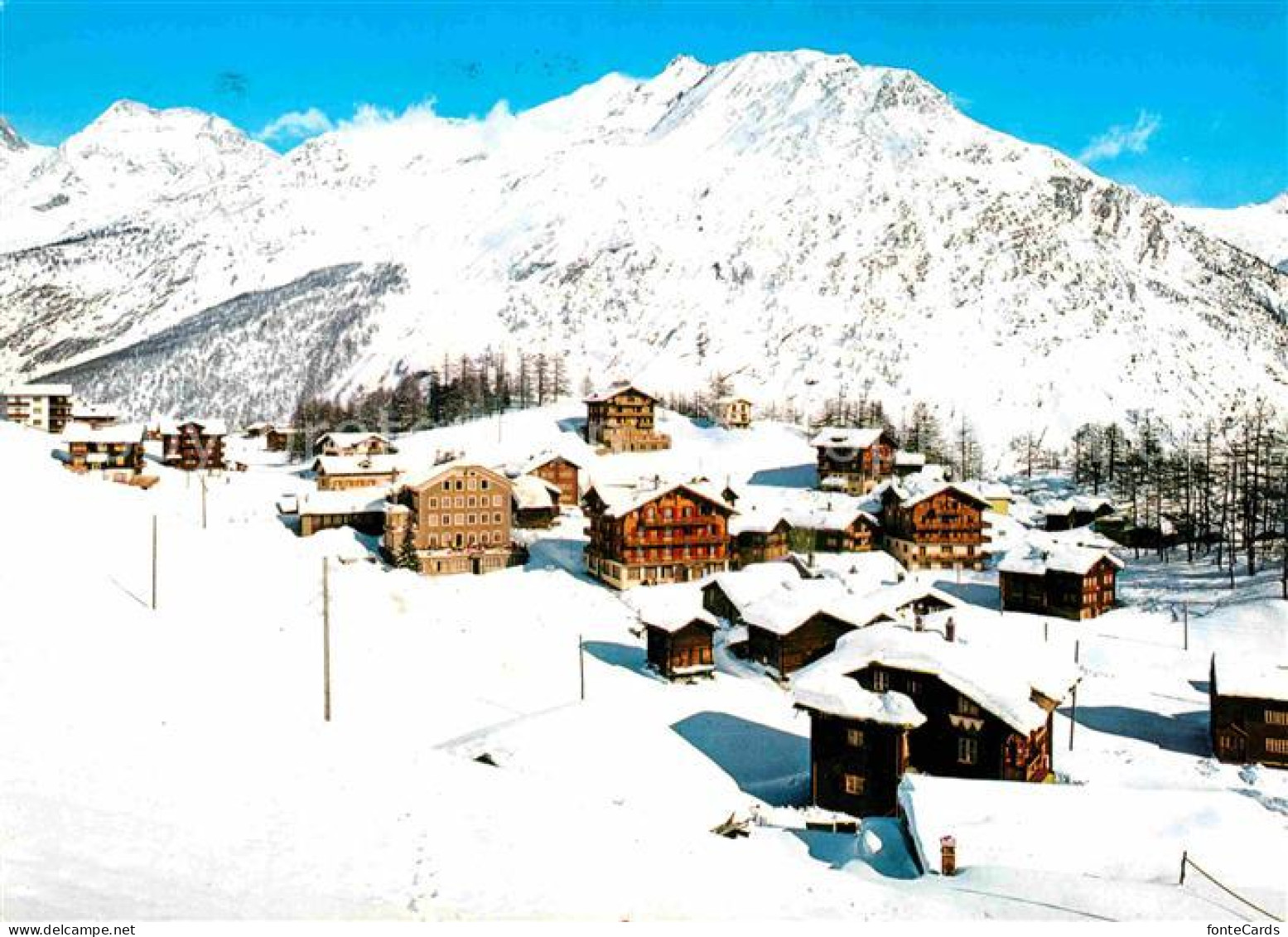 12864699 Saas-Fee Fletschhorn Laquinhorn Nordgrat Weissmies Saas Fee - Other & Unclassified