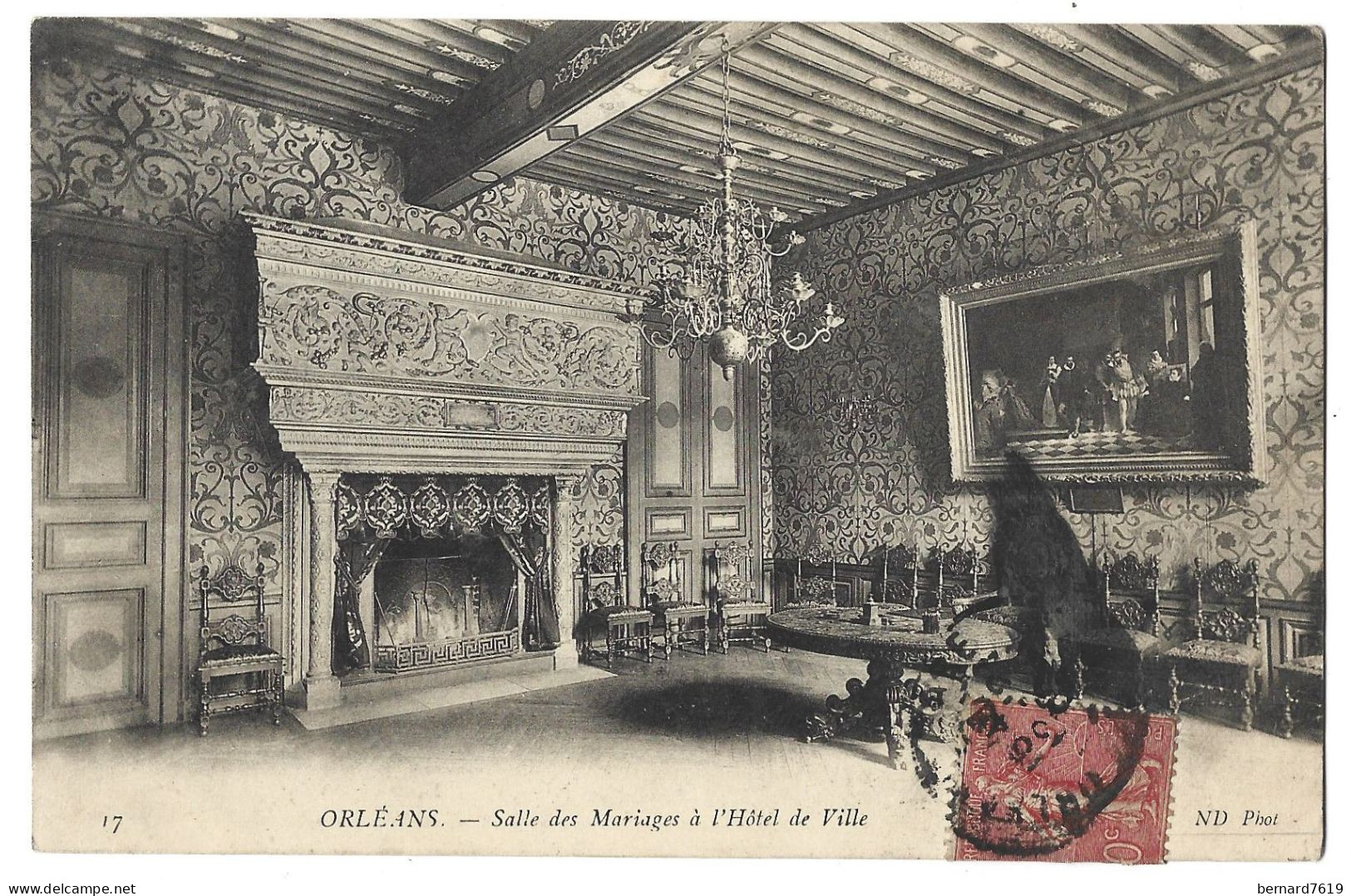 45 Orleans -   Salle Des Mariages A  L'hotel De Ville - Orleans