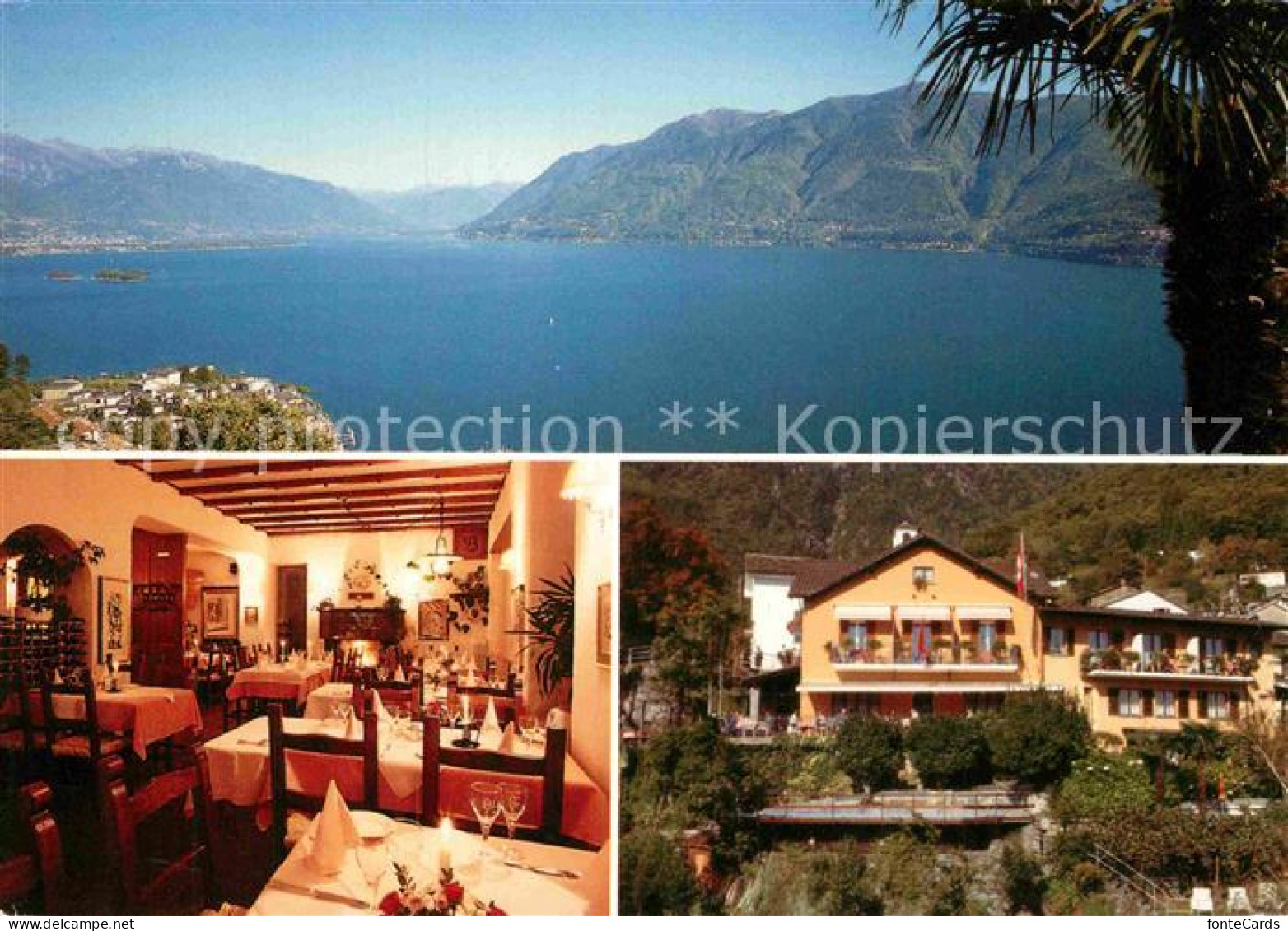 12861677 Brissago TI Hotel Restaurant Bellavista Lago Maggiore Alpen Brissago - Other & Unclassified