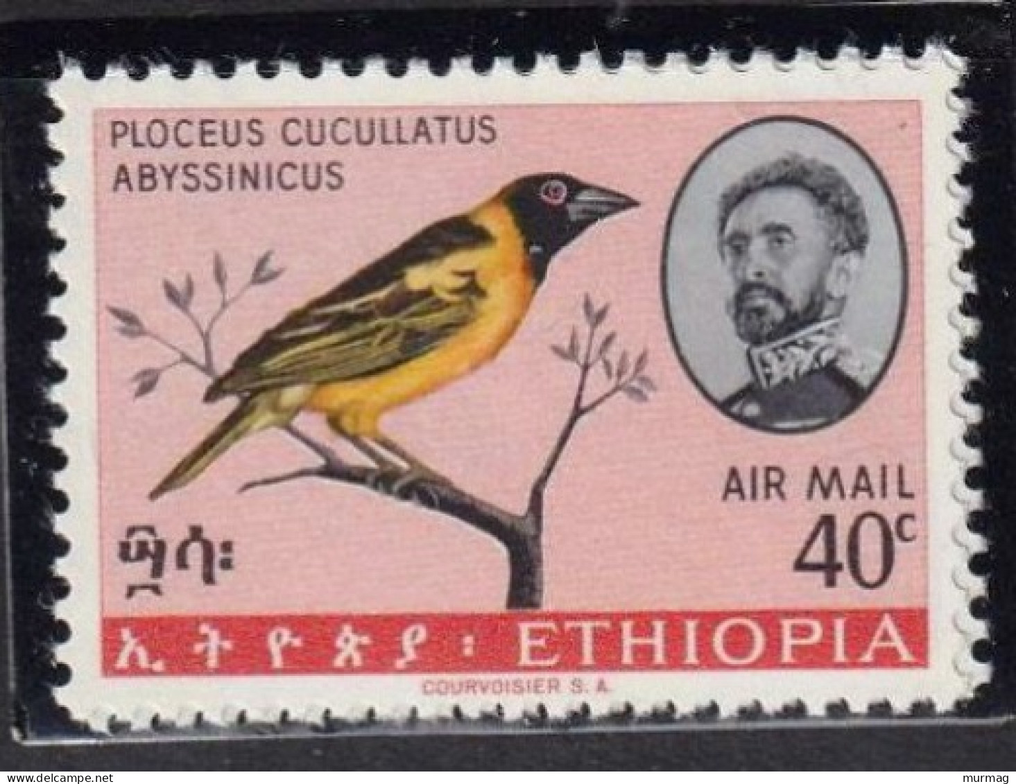 ETHIOPIE - Faune, Oiseaux - Y&T PA 94-98 - 1966 - MNH - Etiopía