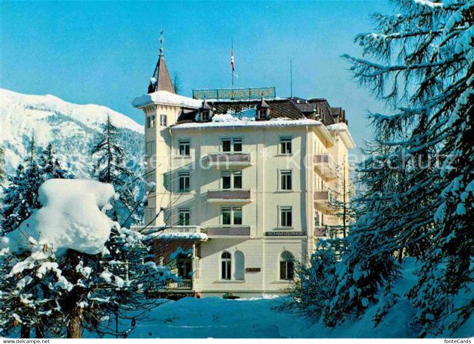 12853217 Flims Waldhaus Hotel Schweizerhof  Flims Waldhaus - Autres & Non Classés