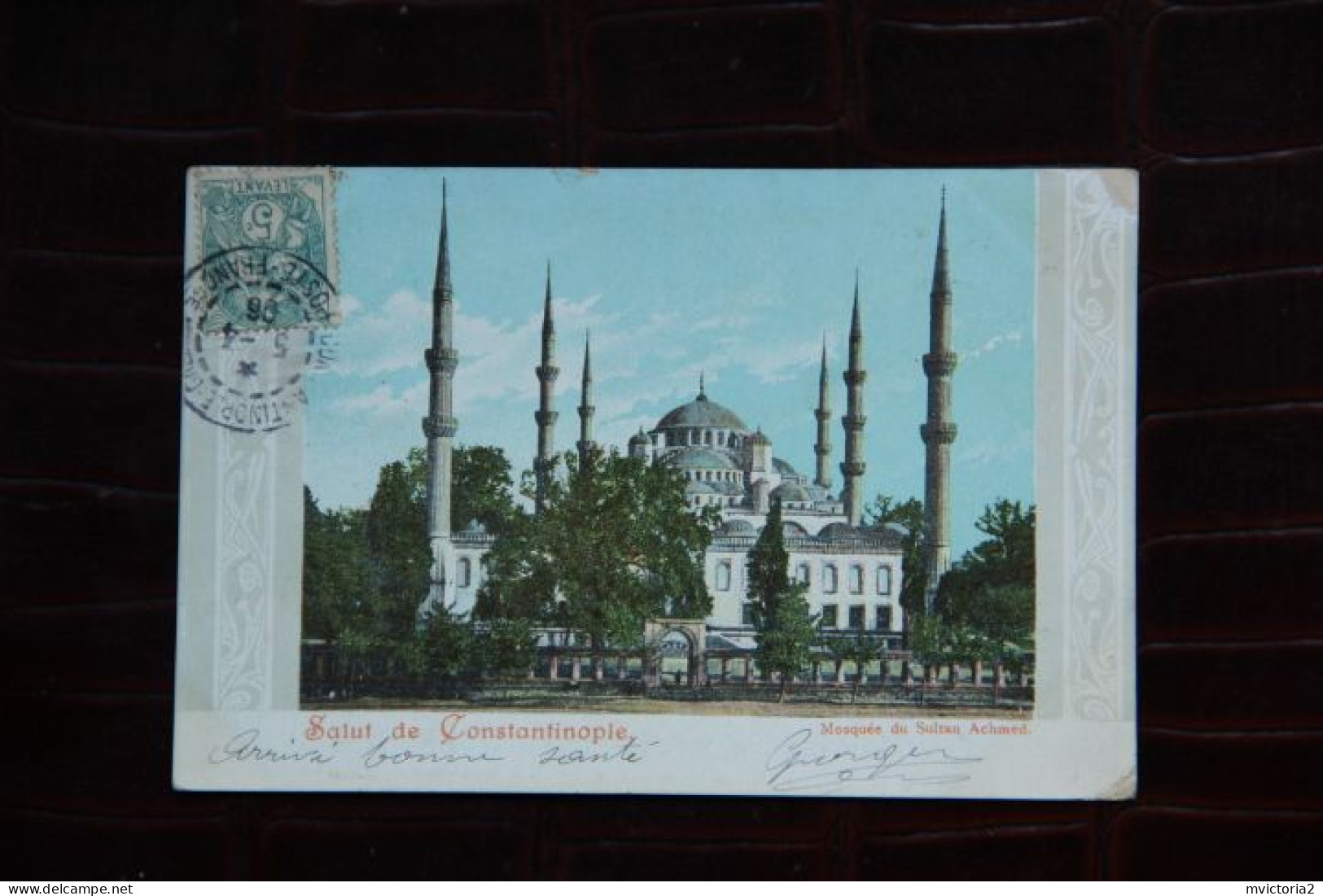 TURQUIE - Salut De CONSTANTINOPLE : Mosquée Du Sultan ACHMED - Türkei